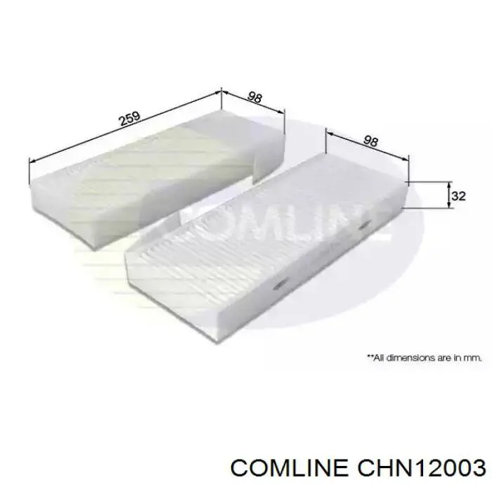 Фильтр воздушный Comline CHN12003