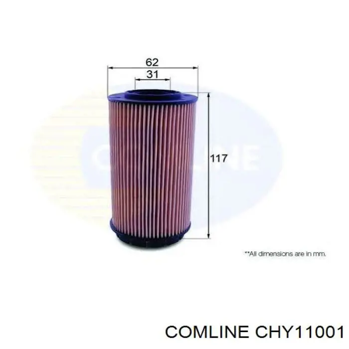 Купить CHY11001 Comline Фильтр центробежный очистки масла