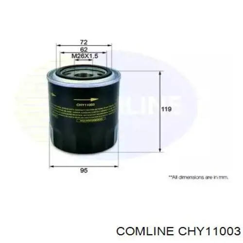 CHY11003 Comline filtro de óleo