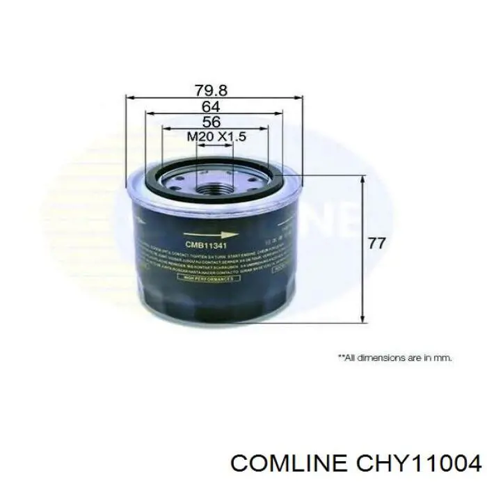Фильтр масла Comline CHY11004