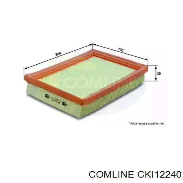 Воздушный фильтр CKI12240 Comline