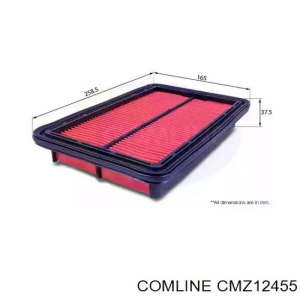 CMZ12455 Comline filtro de ar