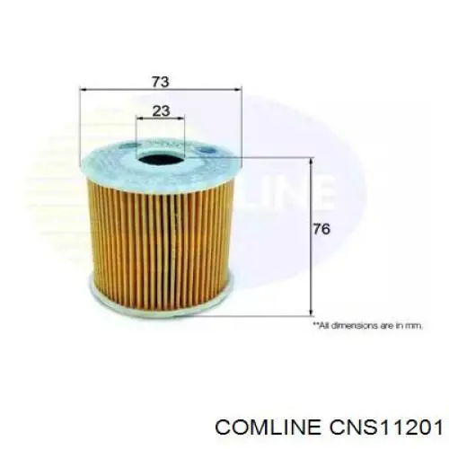 Масляный фильтр CNS11201 Comline