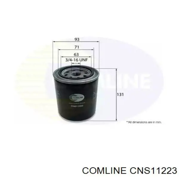 Масляный фильтр CNS11223 Comline