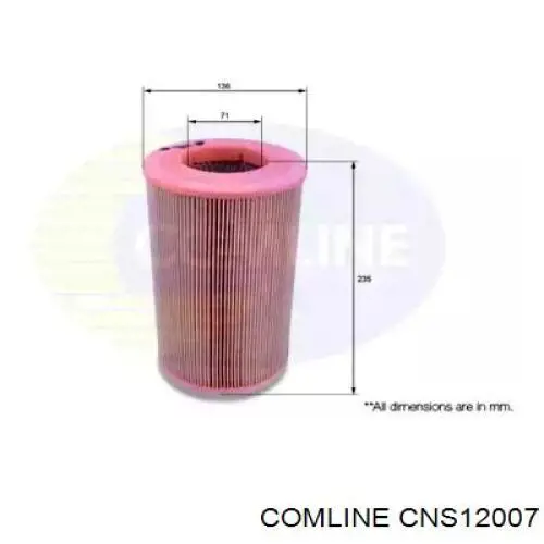 CNS12007 Comline filtro de ar