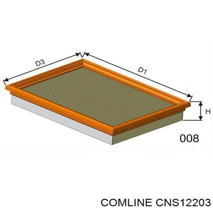 Элемент воздушного фильтра Comline CNS12203 цена, от 4.71 USD