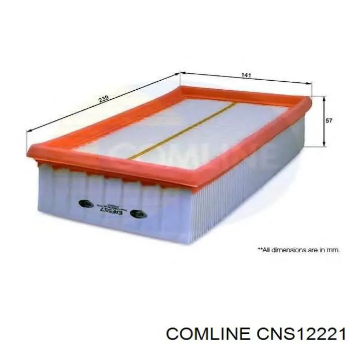 Элемент воздушного фильтра Comline CNS12221 цена, от 4.11 USD