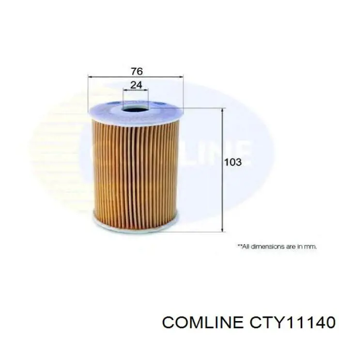 Масляный фильтр CTY11140 Comline