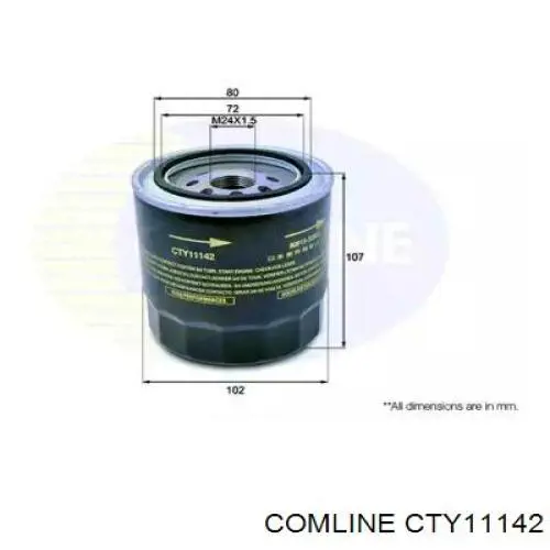 CTY11142 Comline масляный фильтр