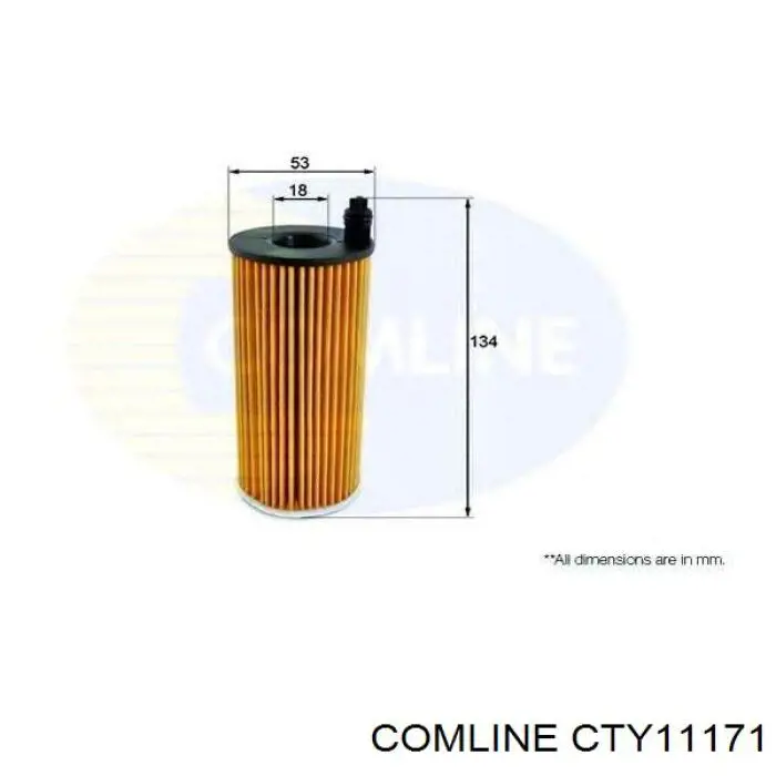 Фильтр масла Comline CTY11171