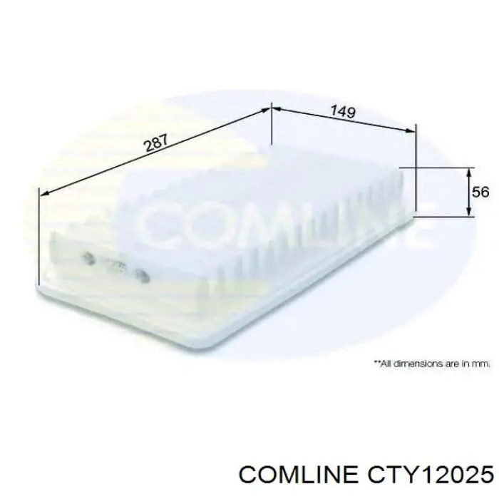 Купить CTY12025 Comline Автомобильный фильтр воздуха