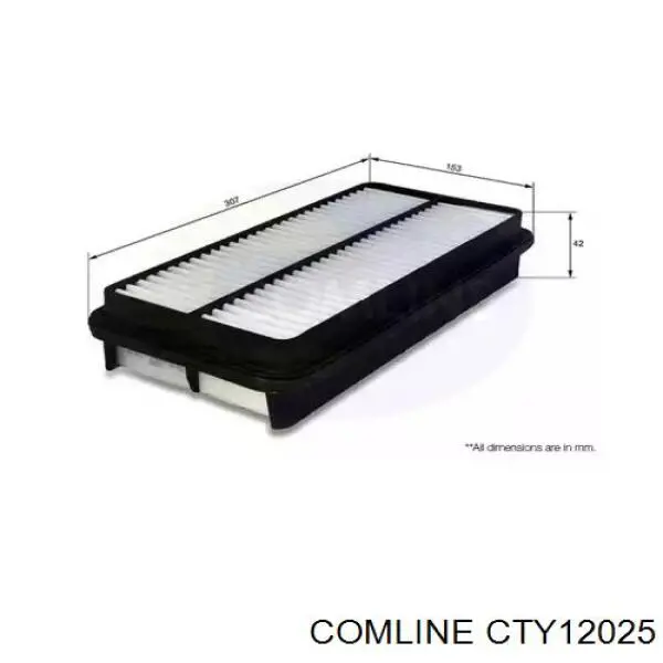 CTY12025 Comline filtro de ar