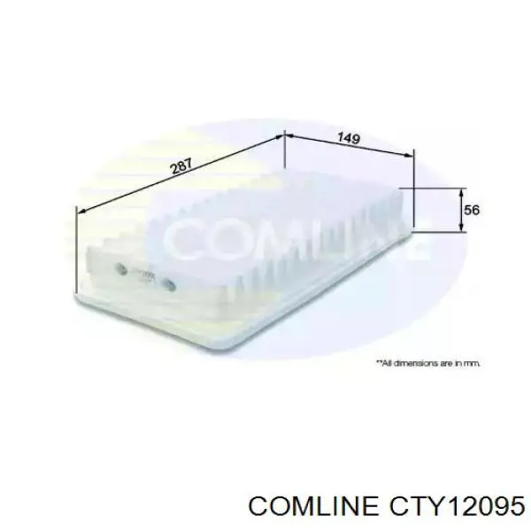 Воздушный фильтр CTY12095 Comline