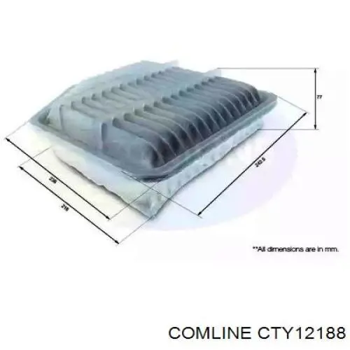 Воздушный фильтр CTY12188 Comline