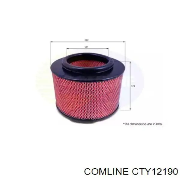 CTY12190 Comline воздушный фильтр