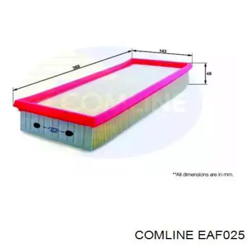 Воздушный фильтр EAF025 Comline