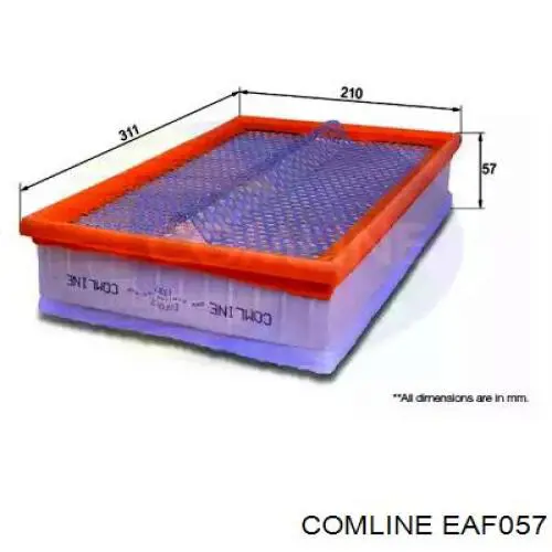 EAF057 Comline воздушный фильтр