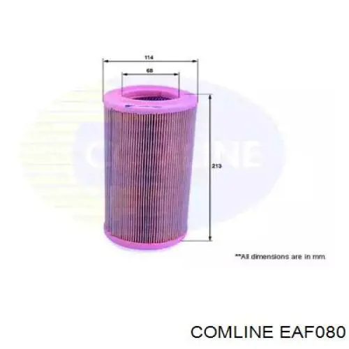 Воздушный фильтр EAF080 Comline