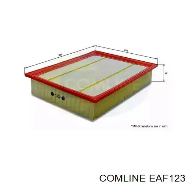 Воздушный фильтр EAF123 Comline