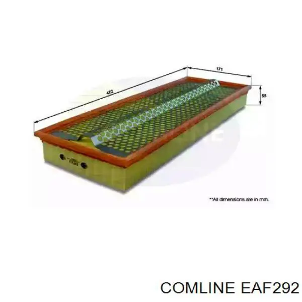 EAF292 Comline воздушный фильтр
