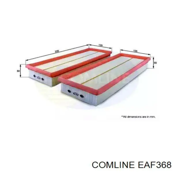 EAF368 Comline filtro de ar