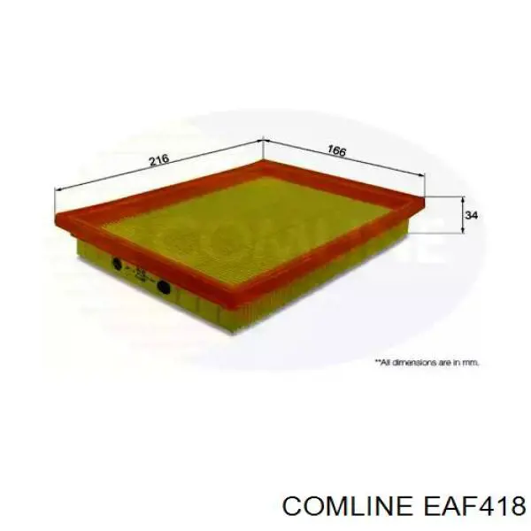 Воздушный фильтр EAF418 Comline