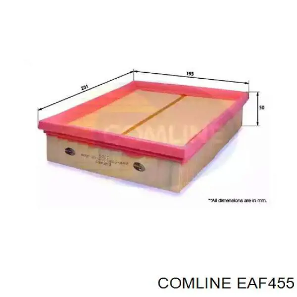 Воздушный фильтр EAF455 Comline