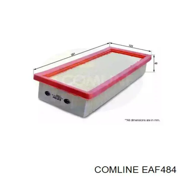 EAF484 Comline воздушный фильтр
