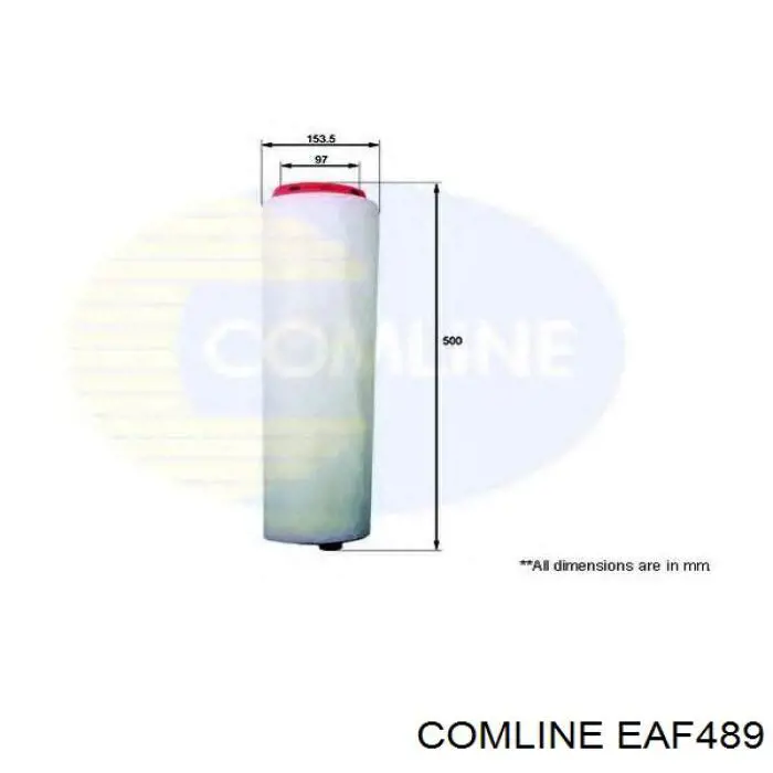 Воздушный фильтр EAF489 Comline