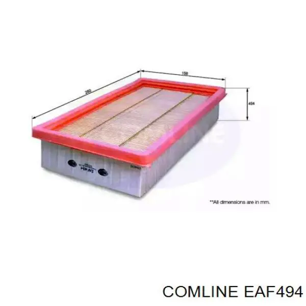 EAF494 Comline воздушный фильтр
