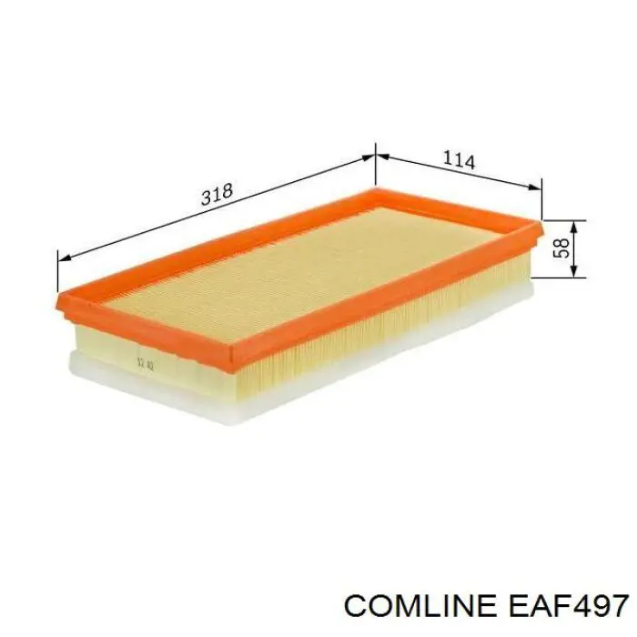 Купить EAF497 Comline Автомобильный фильтр воздуха