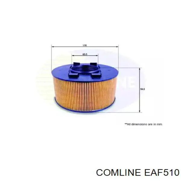 Воздушный фильтр EAF510 Comline