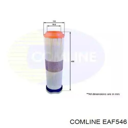 EAF546 Comline воздушный фильтр