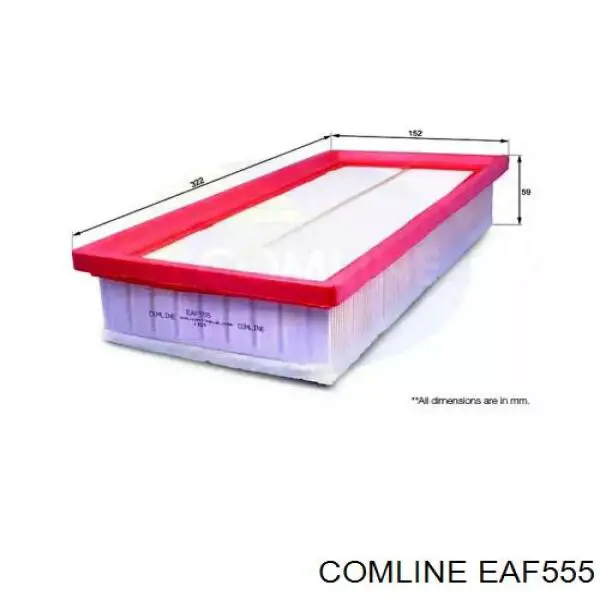 EAF555 Comline filtro de ar
