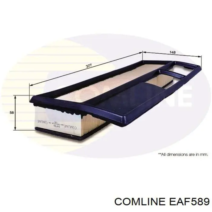 Элемент воздушного фильтра Comline EAF589 цена, от 5.81 USD