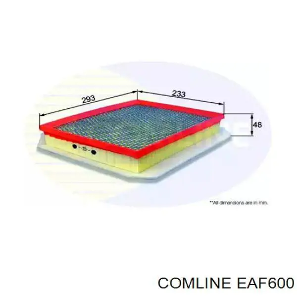 Воздушный фильтр EAF600 Comline