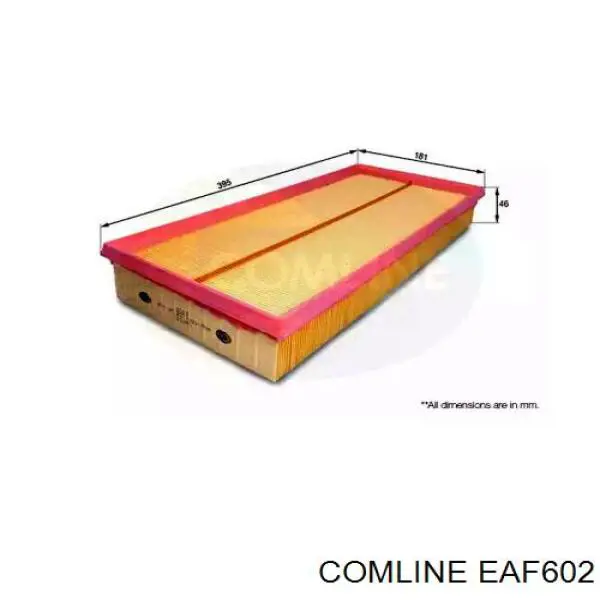 EAF602 Comline воздушный фильтр