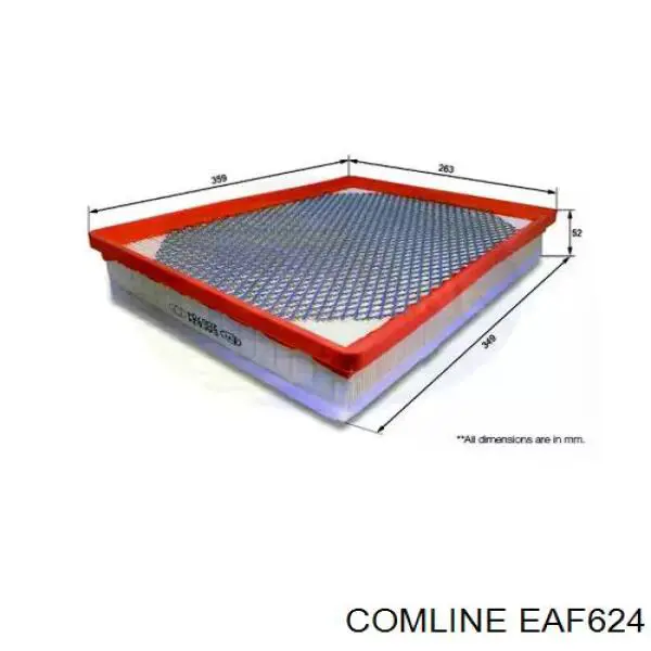 Воздушный фильтр EAF624 Comline