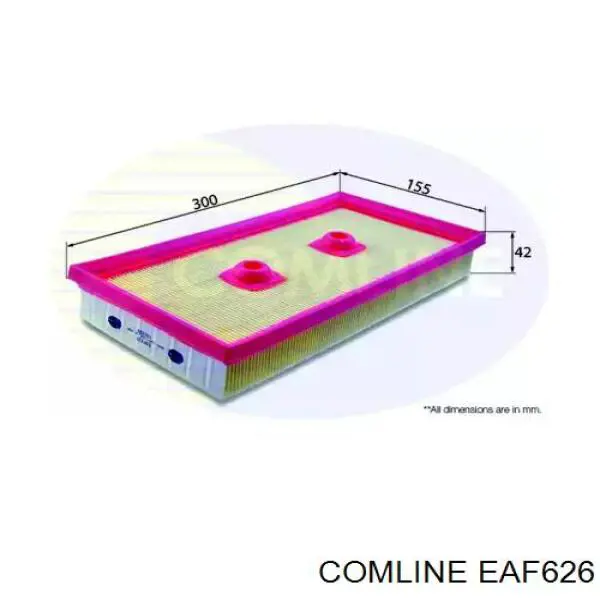 EAF626 Comline Воздушный фильтр двигателя