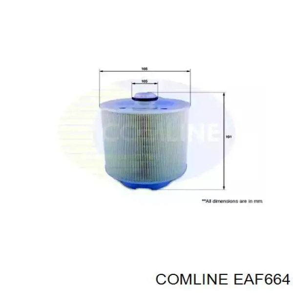 Воздушный фильтр EAF664 Comline