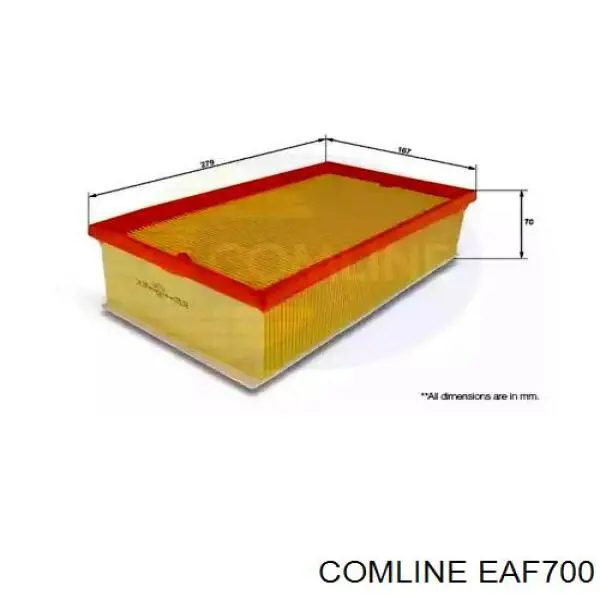 Воздушный фильтр EAF700 Comline