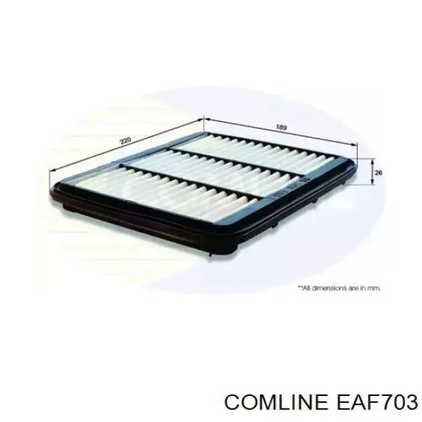 Воздушный фильтр EAF703 Comline