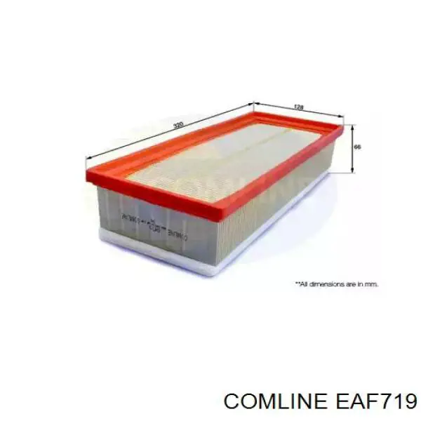 EAF719 Comline filtro de ar