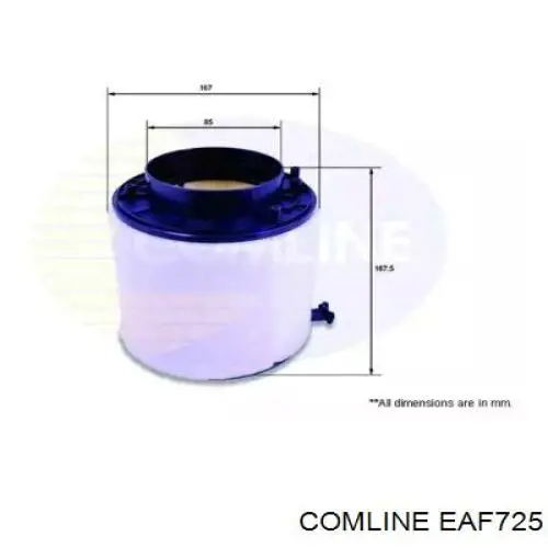 Воздушный фильтр EAF725 Comline