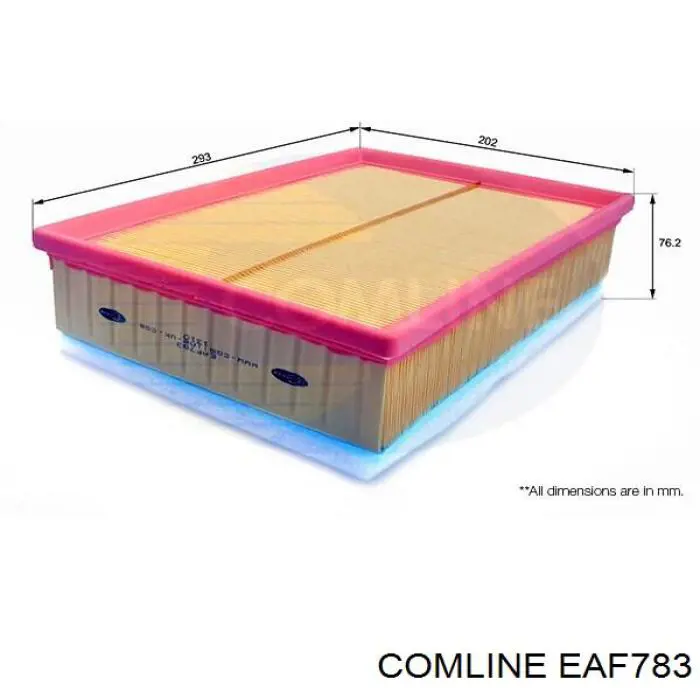 Filtro de aire EAF783 Comline