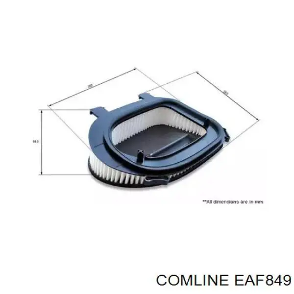 Воздушный фильтр EAF849 Comline