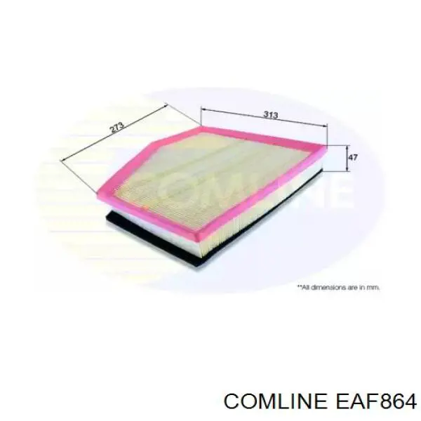 Воздушный фильтр EAF864 Comline