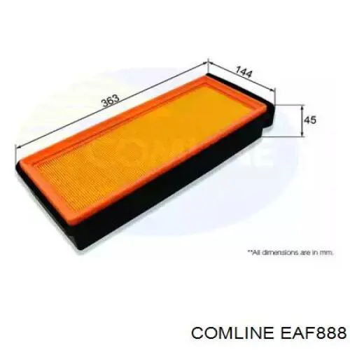 Воздушный фильтр EAF888 Comline