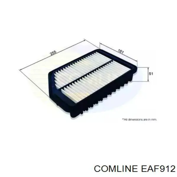 Воздушный фильтр EAF912 Comline