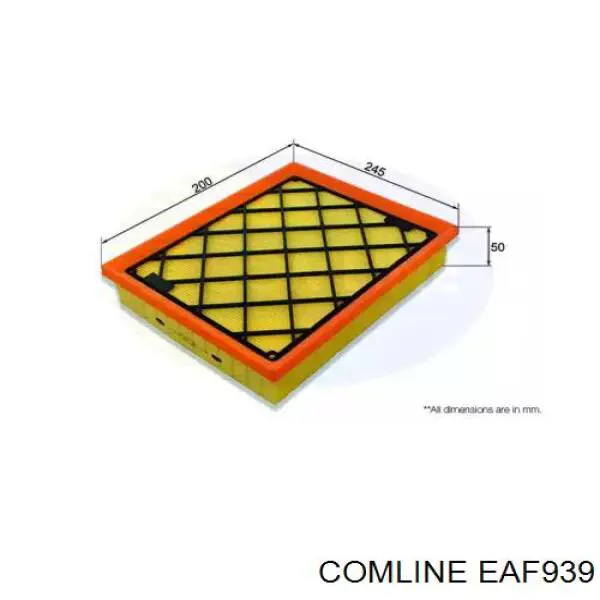 Фильтр воздушный Comline EAF939
